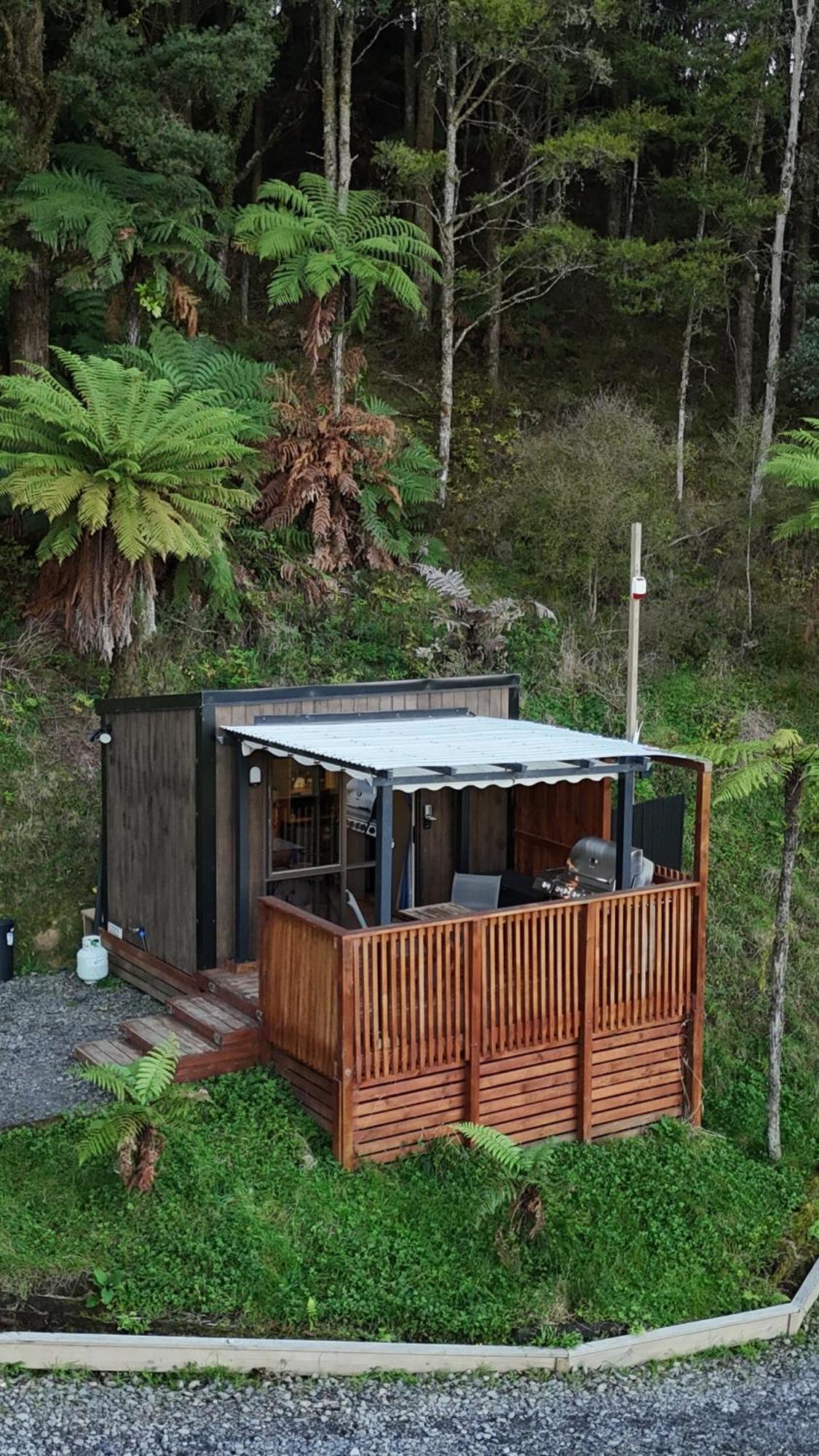 Bush Cabin Your Own Place Stunning Views Taumarunui Dış mekan fotoğraf